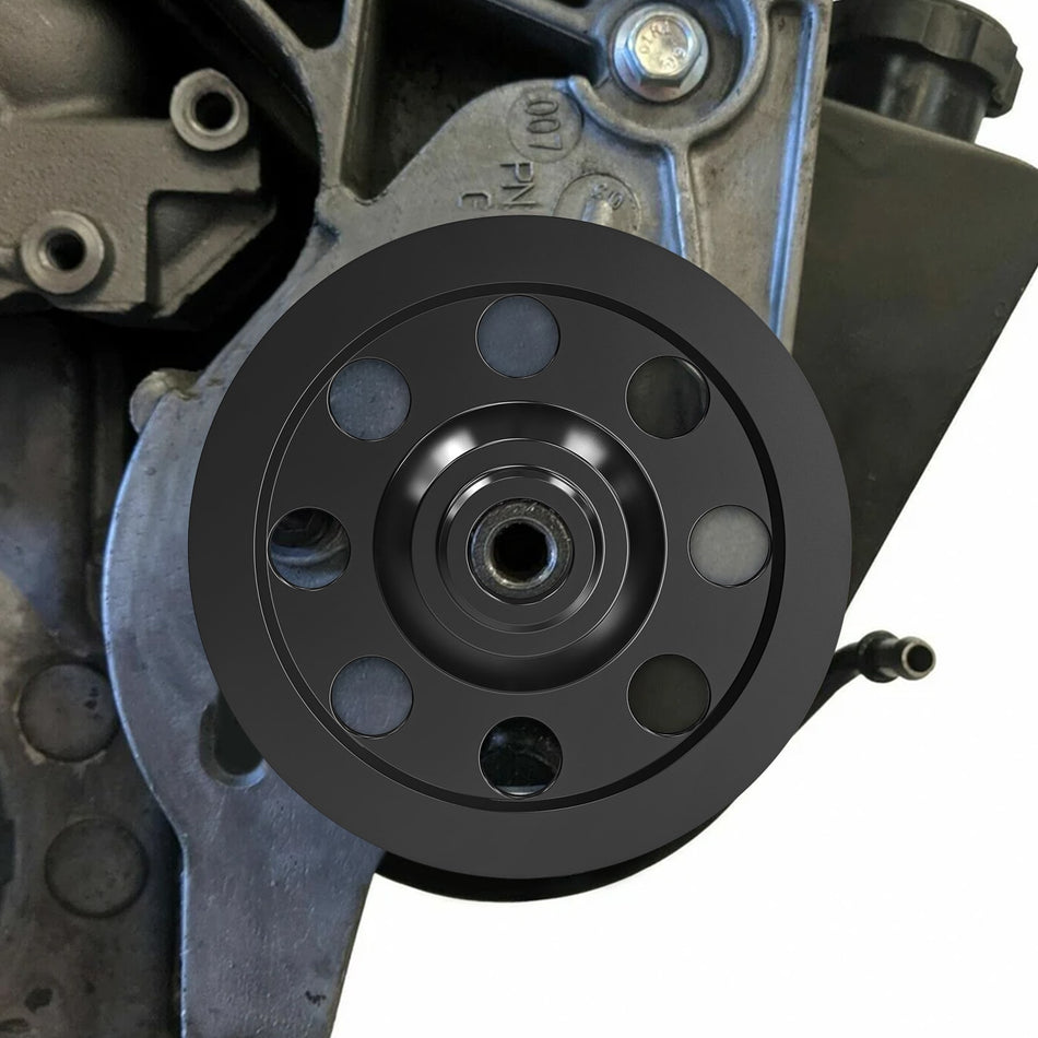Billet Aluminum Small Diameter Power Steering Pulley For LS Vortec Truck 5"
