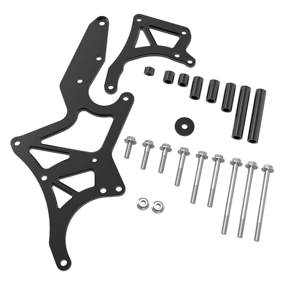 LS Engine Serpentine Alternator Support Power Steering Pump Swap Conversion For Chevrolet LS1 LS2 LS3 LS6 LS7 Engines, 4.8L, 5.3L, 6.0L, 6.2L Truck and SUV Engines