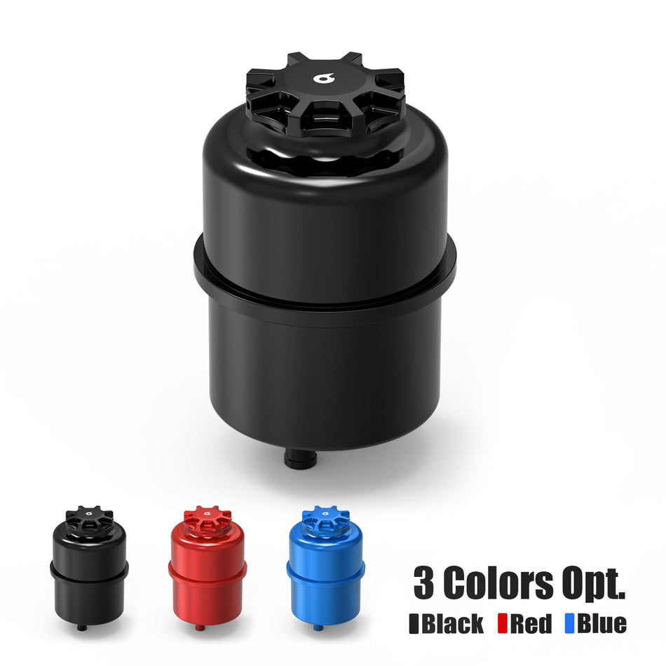 BEVINSEE Power Steering Reservoir Upgrade Kit For BMW E9X E8X E39 E60 E46 E36 X1 X3