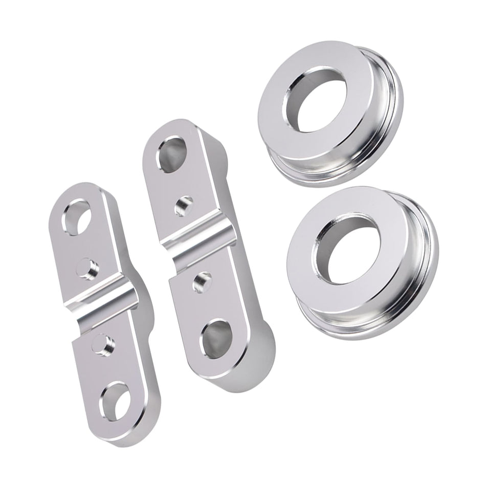 Aluminum Front Rear Solid Shifter Bushings For Honda Civic Del Sol CRX B Series