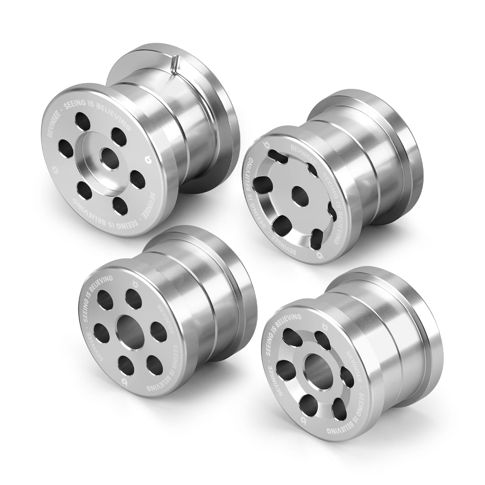 Solid Aluminum Rear Subframe Bushing Kit For BMW E46 1999-2006 – Bevinsee