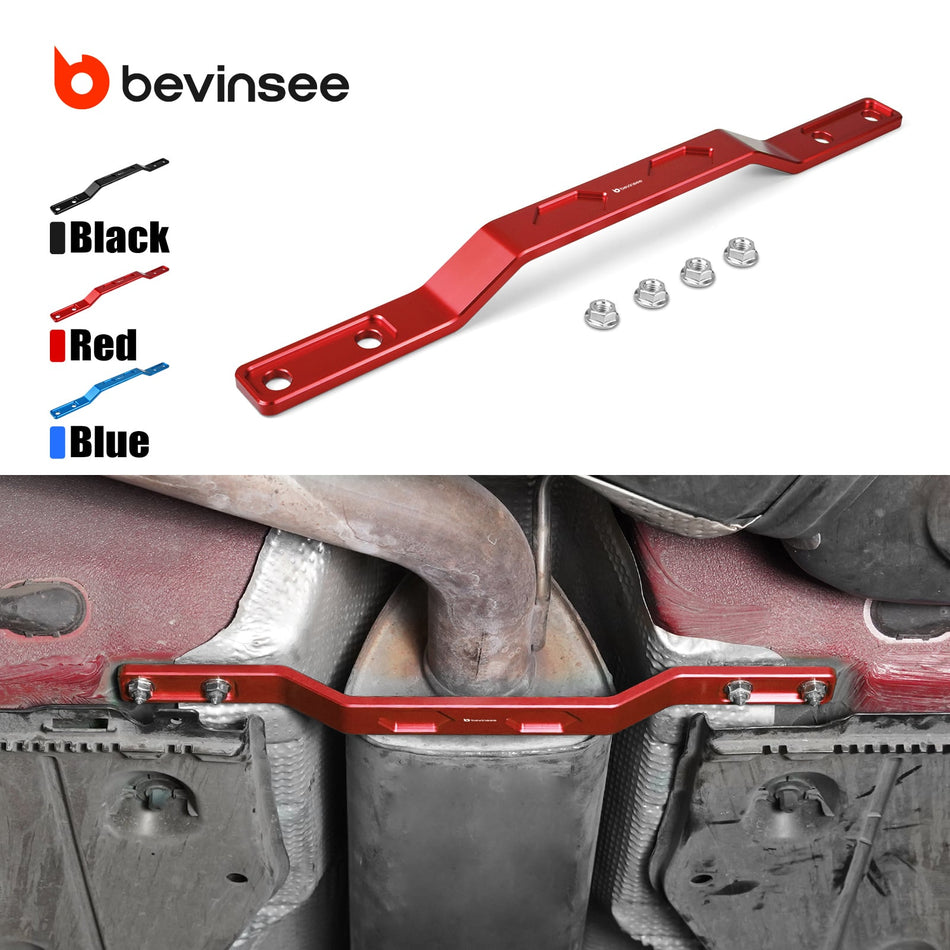 BEVINSEE Rear Tunnel Brace For VW MQB Platform FWD & AWD Left Hand Drive