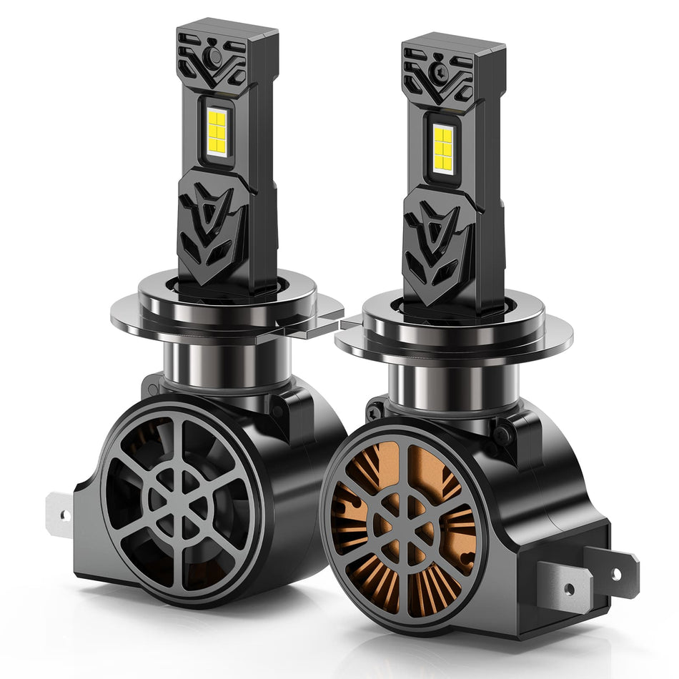 BEVINSEE S50 H7 LED Headlight Bulbs 6000K For Triumph