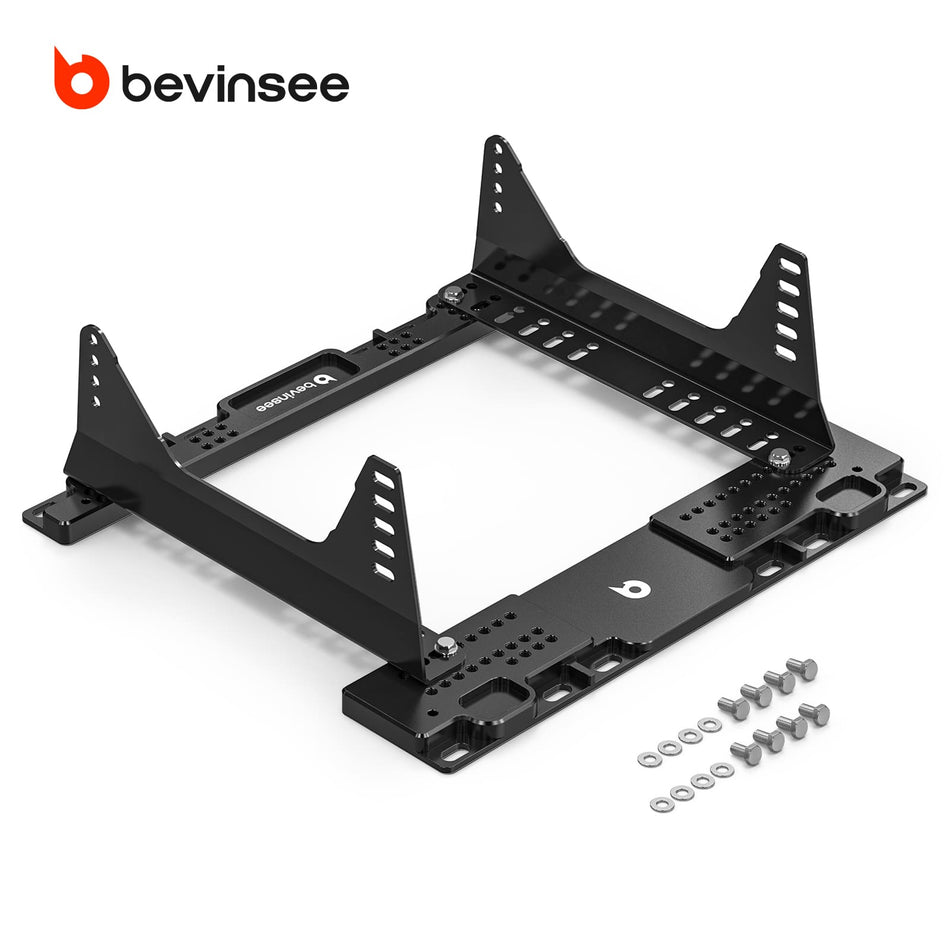 Adjustable Racing Seat Side Mount Brackets & Seat Floor Mount Adapters For BMW E36 E46