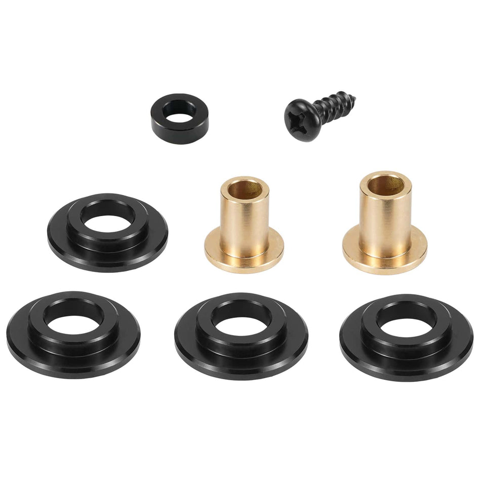 2PCS Solid Shifter Bushing For 2008 Plus VW Plastic Relay Lever With 10MM Pin