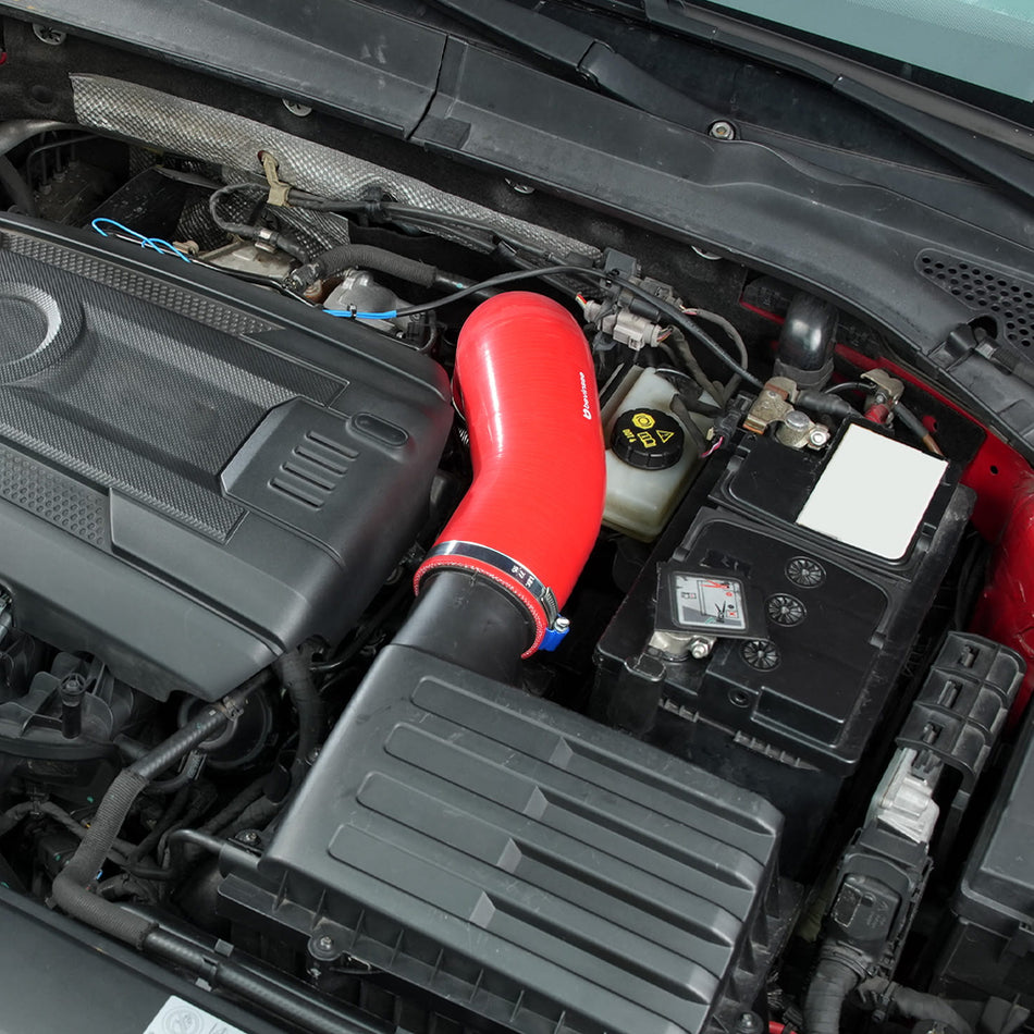 BEVINSEE Silicone Intake Hose Pipe For VW Golf MK7 GTI R Audi A3