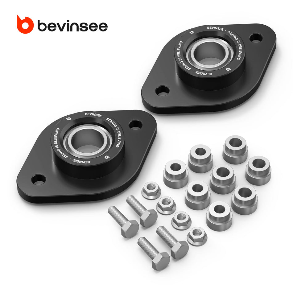 Spherical Rear Shock Mounts Upgraded For BMW E30 E36 E46 Z3 Z4 M3 320i 325i 328i 330i