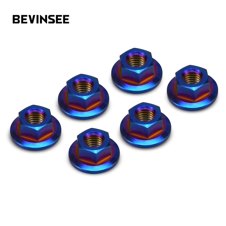 Titanium Strut Shock Tower Dress Up Nuts Kit For BMW X3 E83 2003-2010