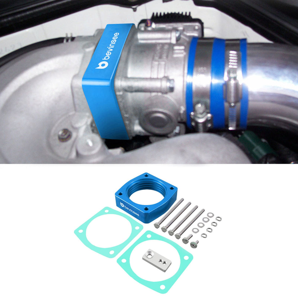 BEVINSEE Throttle Body Spacer for Nissan 350Z 3.5L Engine