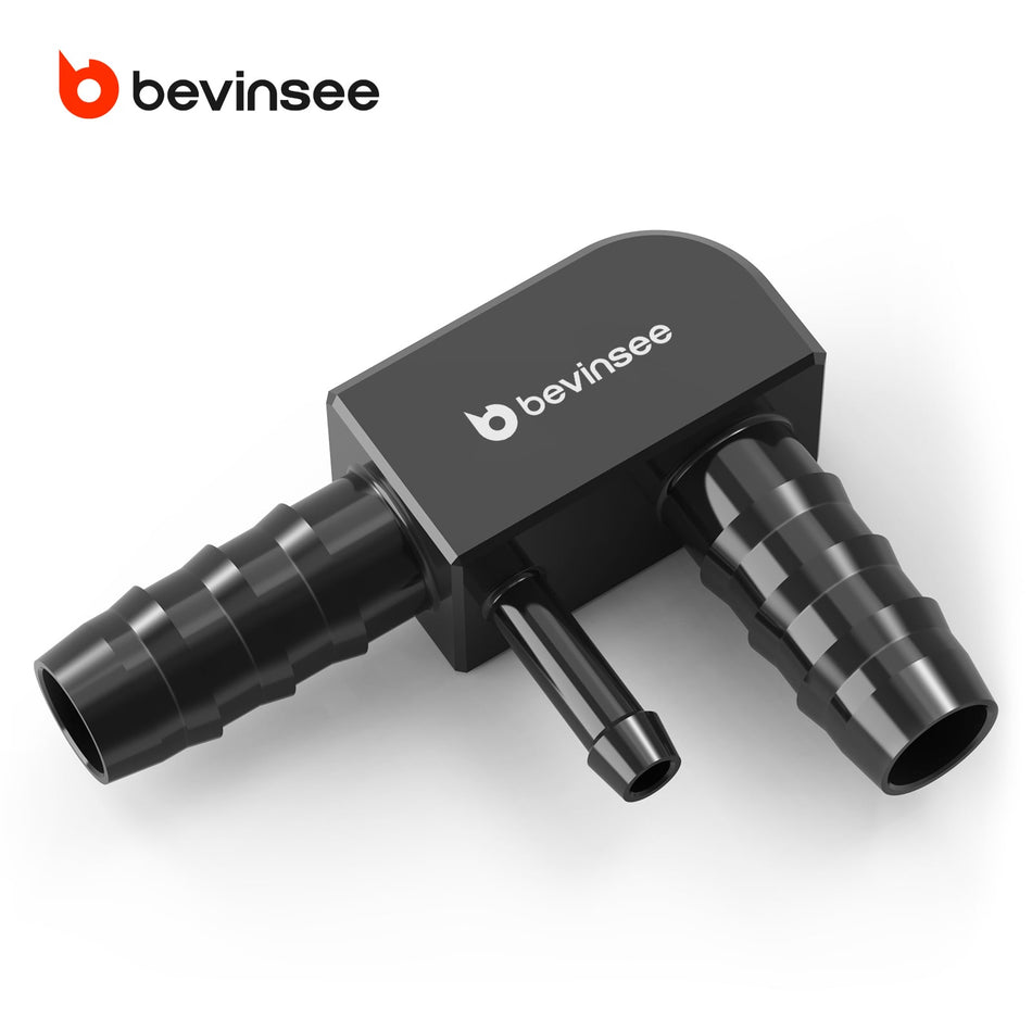 Aluminum Vacuum Hose F-Connector For BMW E39 E46 Z3 Engine