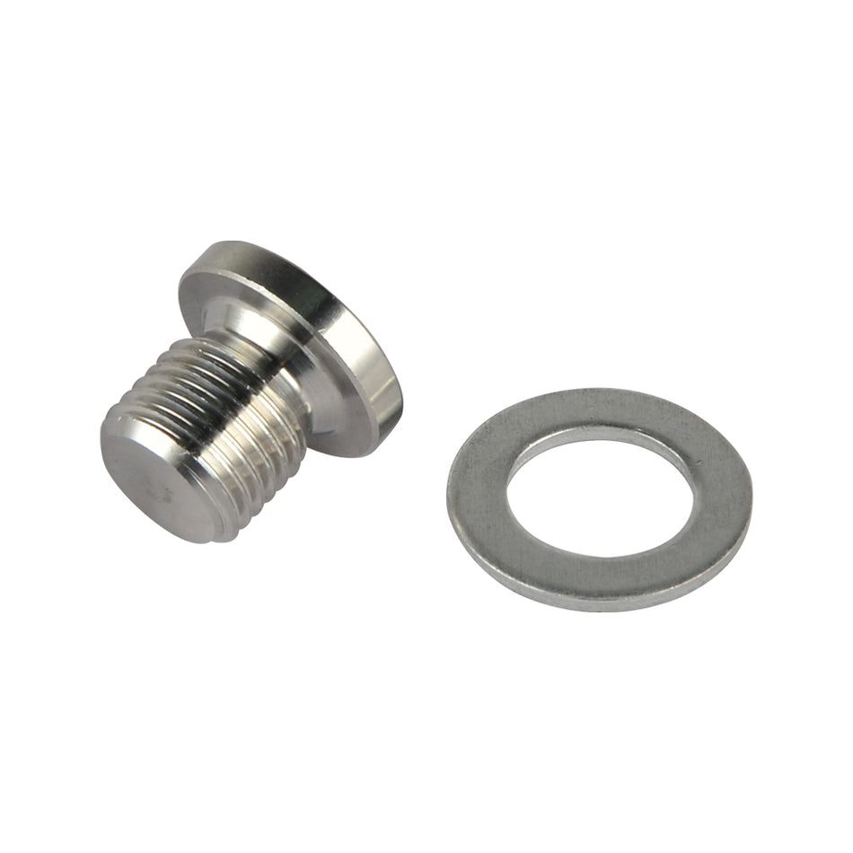 M12 x 1.25 Oxygen O2 Lambda Sensor Blanking Plug Bung Cap Stainless Steel Washer