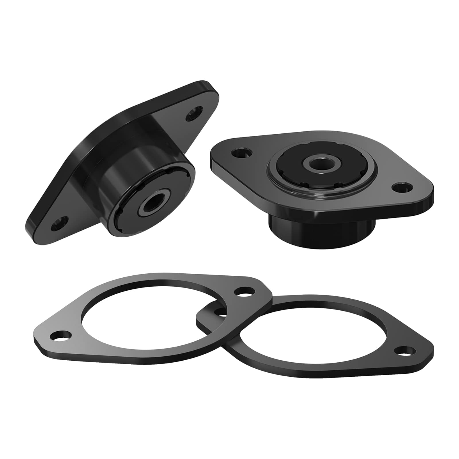Bevinsee Complete Rear Upper Polyurethane Shock Mounting Kit For BMW E30 E36 E46 Z3 Z4
