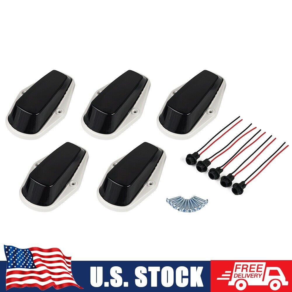 For Ford F150 F250 Pickup Truck 80-97 LED Roof Cab Marker Light Cover W/O Bulb