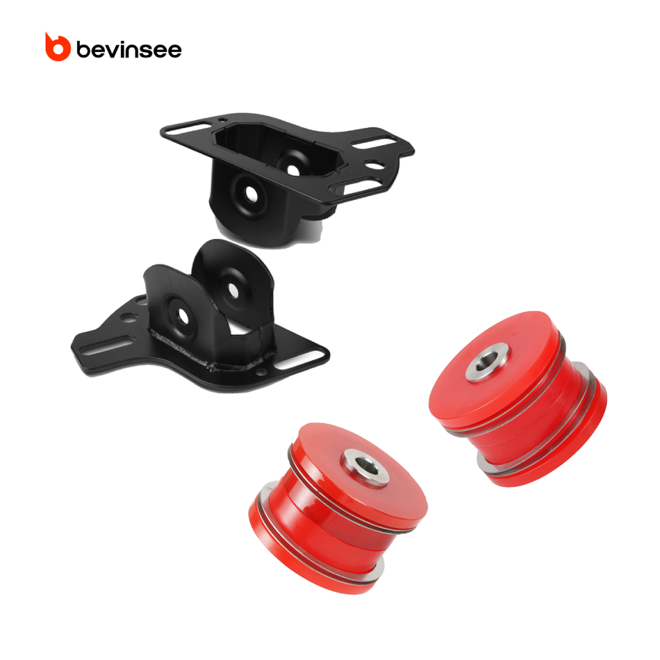 Adjustable Rear Trailing Arm Bracket Set&Polyurethane Bushings For BMW E36 E46 Z4