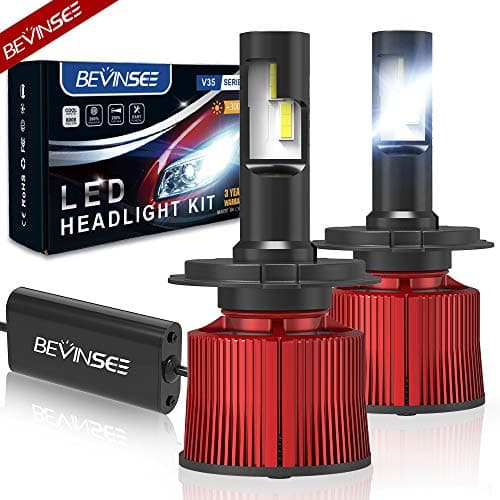 V35 LED Headlight Bulbs Fog Light Kit-VC Cooling Tech