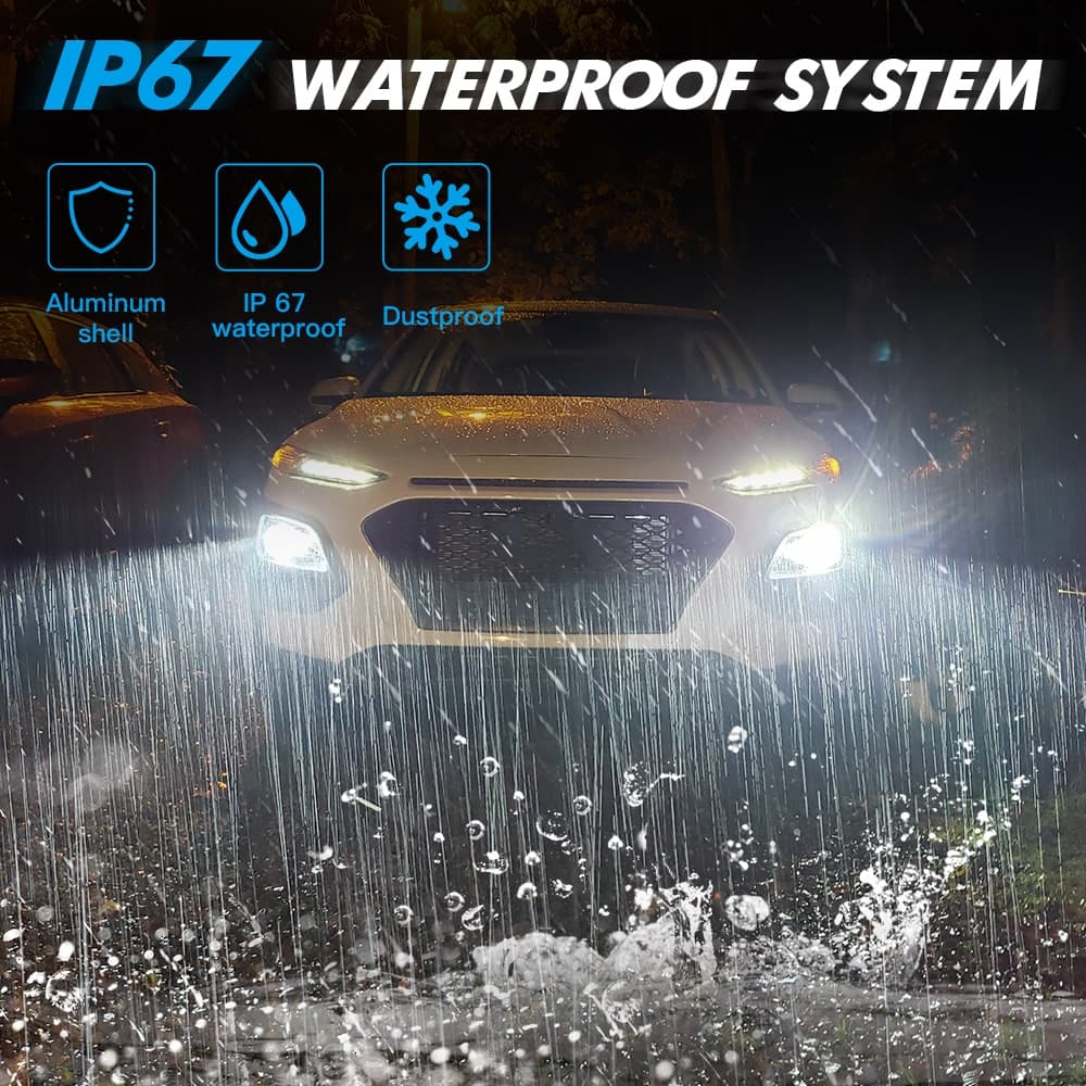 H7 Custom LED Headlight 60W 10000LM Low Beam Led Bulbs