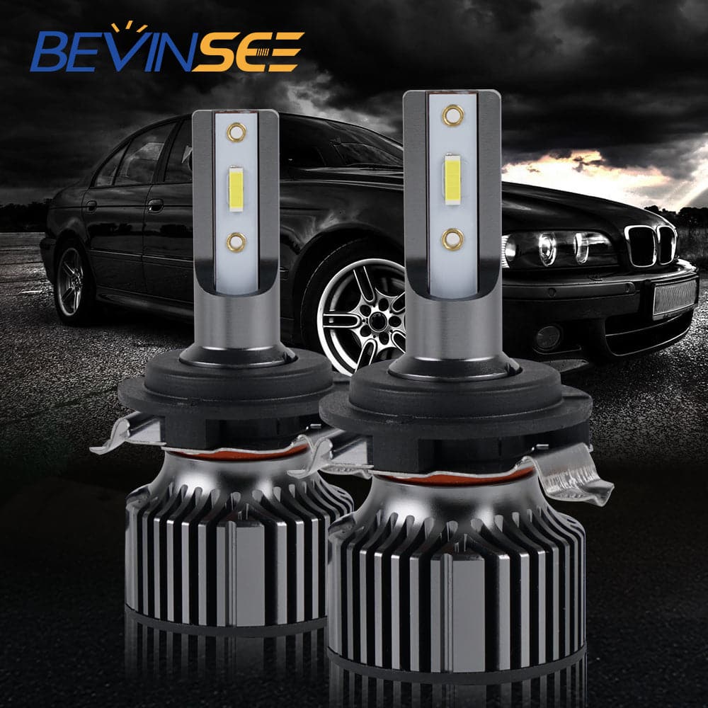 BEVINSEE Custom H7 LED Headlights High Beam Bulbs for Ford Fusion 07-11