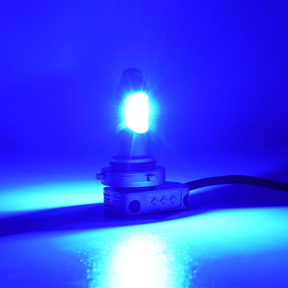 BEVINSEE K25 9006 HB4 LED Switchback Fog Light Lamp Bulbs 3-Colors Conversion Kit