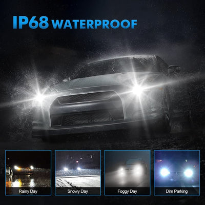 V23 Series H7 LED Headlight Bulbs 70W 8400LM Conversion Kit