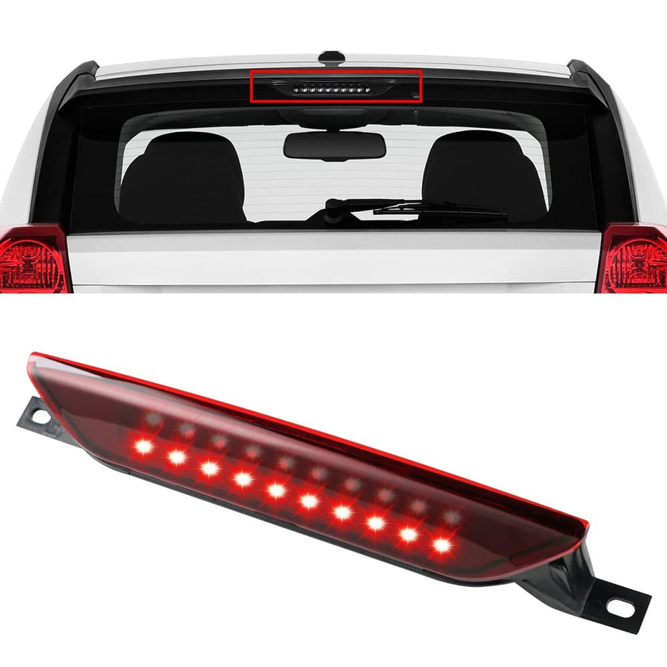 BEVINSEE LED Third 3RD Tail Brake Stop Light Lamp 200LM For Jeep Grand Cherokee 2011-2017