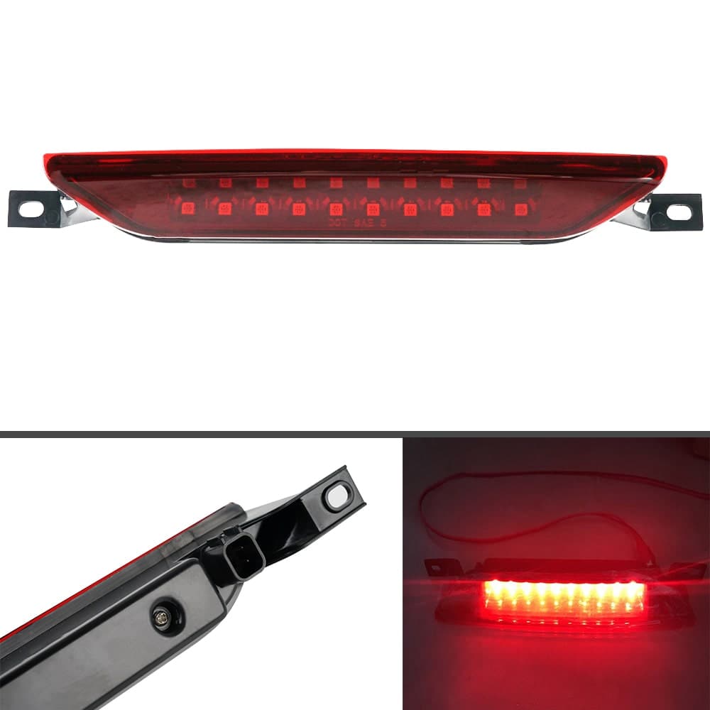 BEVINSEE LED Third 3RD Tail Brake Stop Light Lamp 200LM For Jeep Grand Cherokee 2011-2017