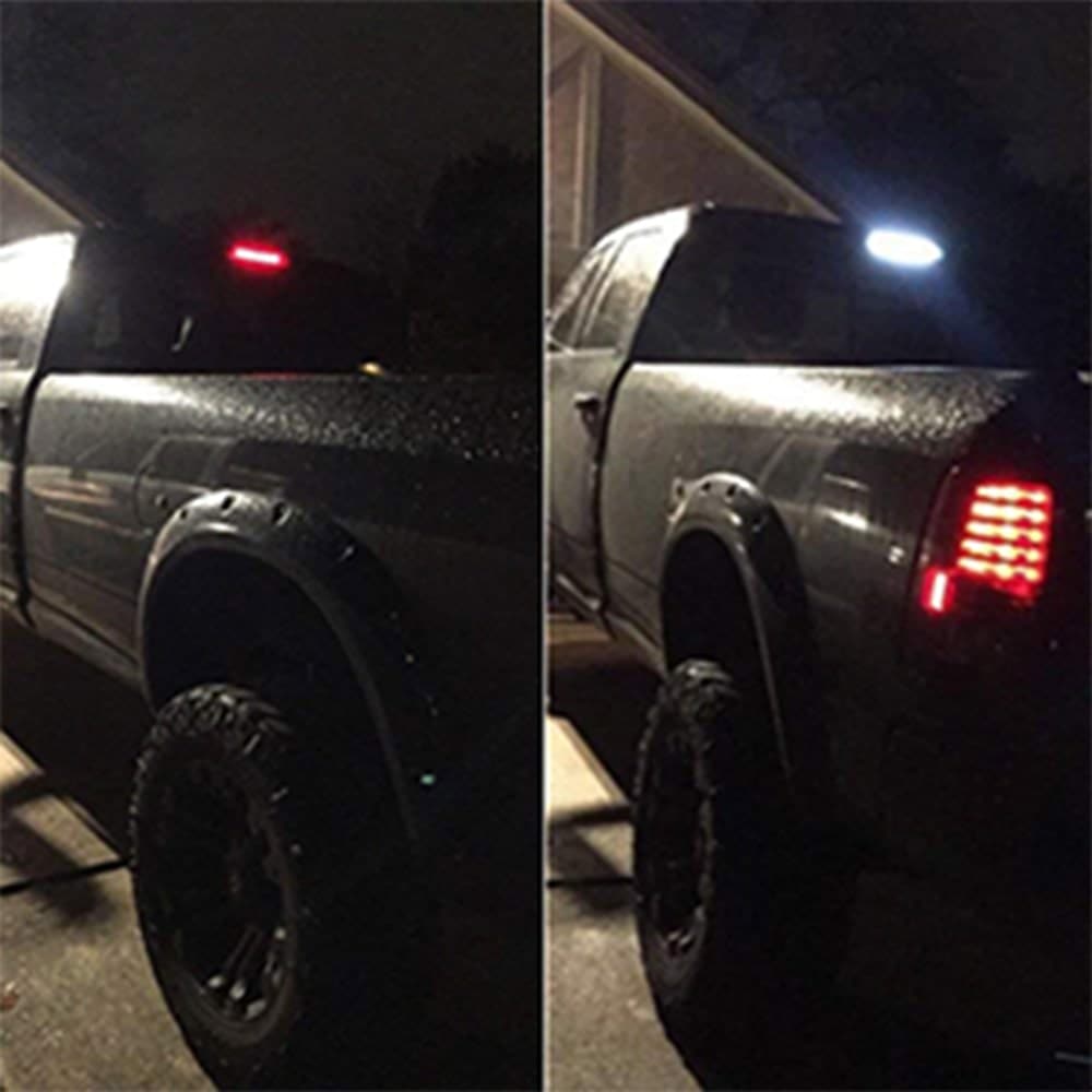 Smoked Red/White Pickup 3rd Third Brake Light for Dodge RAM 2500 3500 2003-2009