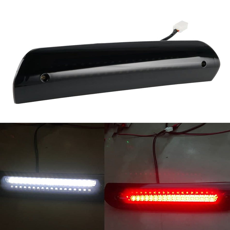 BEVINSEE Smoked Red/White Pickup 3rd Third Brake Light for Dodge RAM 2500 3500 2003-2009