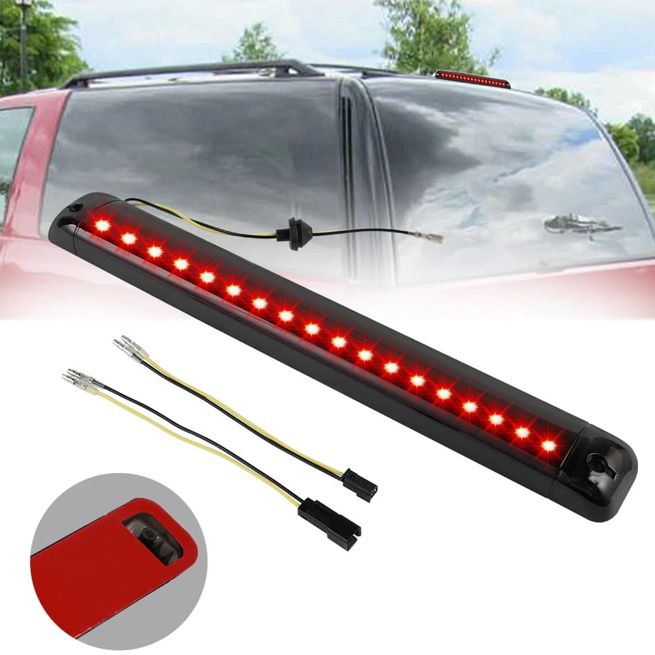 BEVINSEE LED 3RD Third Brake Light Tail Stop Lamps For GMC Yukon 92-99 XL 1500 2500 00-04