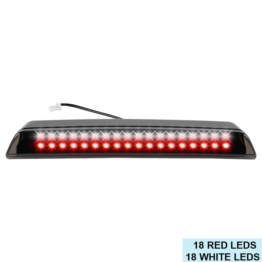 BEVINSEE For Nissan Frontier 2005-2015 LED 3rd Third Brake Tail Light Lamp Tailgate Red