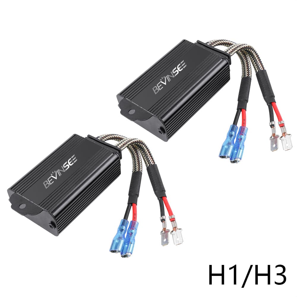 Bevinsee H7 LED Canbus Decoder H11 H8 LED Resistor Canbus
