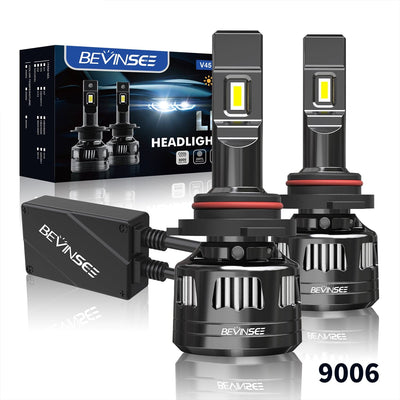 V45 9006/HB4 LED Headlight Bulb 6000K Pack of 2