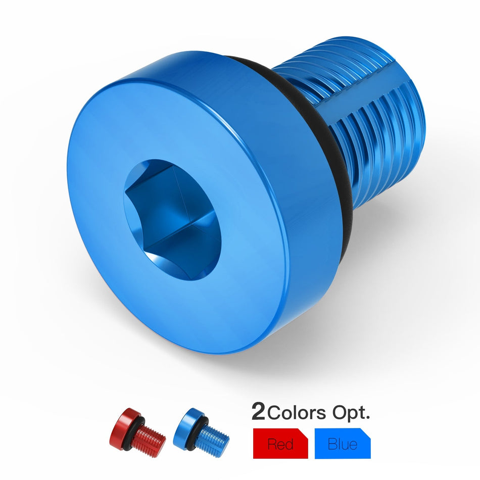 BEVINSEE Aluminum Coolant Thermostat Housing Bleed Screw for BMW for Mini Cooper