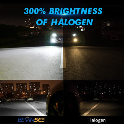 2x H3 LED Fog Light Bulbs 100W 3000LM White Fit Toyota Celica 1999-2005