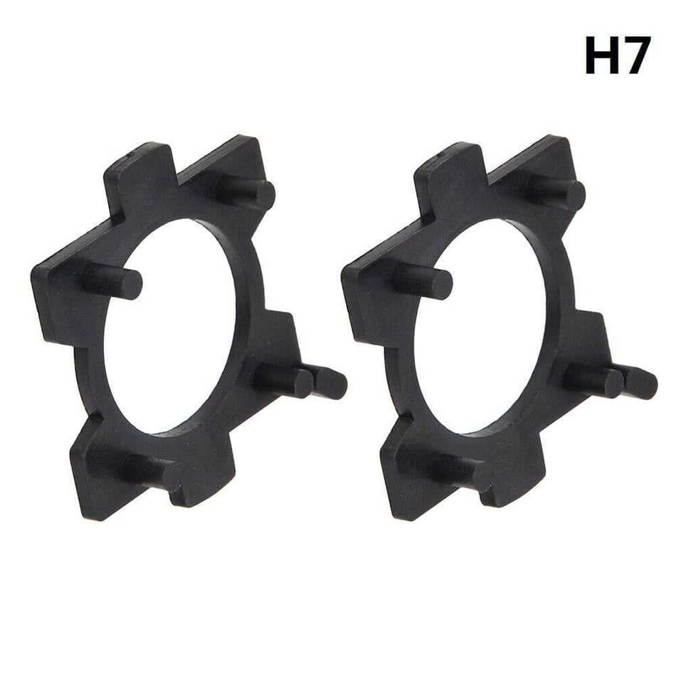 BEVINSEE H7 LED Light Bulb Adapter For Dongfeng Headlight Low Beam Base Retainer Holder
