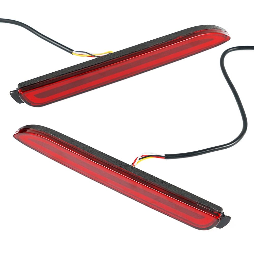 BEVINSEE LED Rear Bumper Brake Stop Light Tail Lamp For Lexus Toyota