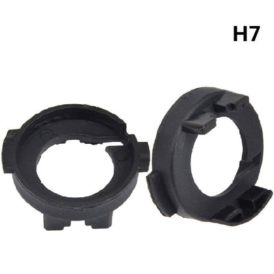 2PCS H7 LED Headlight Adapter Retainer Holder Socket Fits Hyundai Elantra 11-16